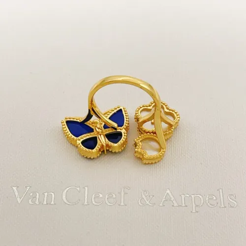 Replica Van Cleef & Arpels Rings In Gold For Women #1440735 $34.00 USD for Wholesale