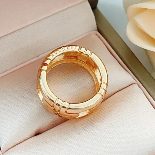 Replica Bvlgari Rings In Rose Gold #1440772 $27.00 USD for Wholesale
