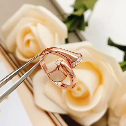 Replica Bvlgari Rings In Rose Gold For Women #1440784 $34.00 USD for Wholesale
