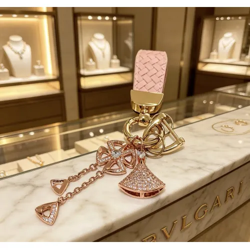 Replica Bvlgari Key Holder And Bag Buckle #1441078 $38.00 USD for Wholesale
