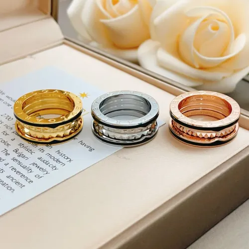 Replica Bvlgari Rings In Gold #1441083 $32.00 USD for Wholesale