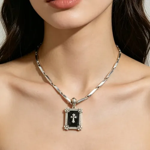 Replica Chrome Hearts Necklaces #1441105 $42.00 USD for Wholesale