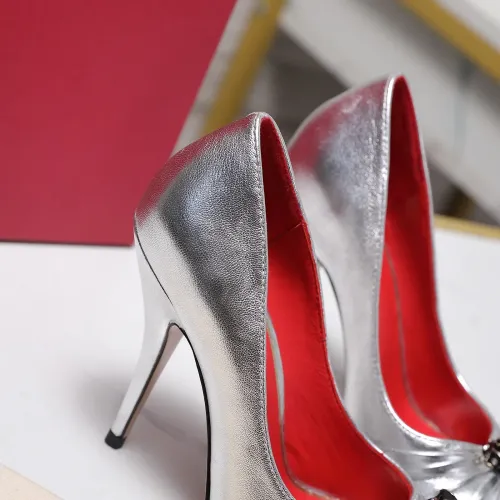 Replica Valentino High-Heeled Shoes For Women #1441856 $112.00 USD for Wholesale