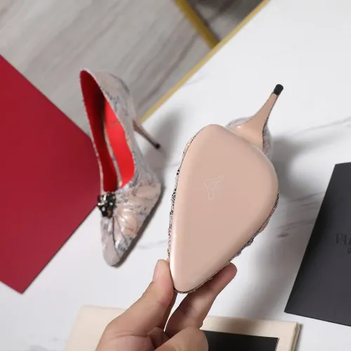 Replica Valentino High-Heeled Shoes For Women #1441862 $112.00 USD for Wholesale
