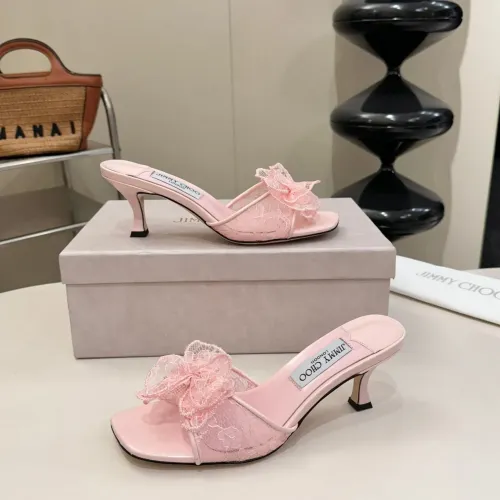 Replica Jimmy Choo Slippers For Women #1441922 $98.00 USD for Wholesale