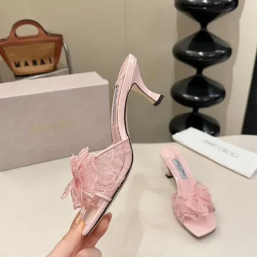 Replica Jimmy Choo Slippers For Women #1441922 $98.00 USD for Wholesale