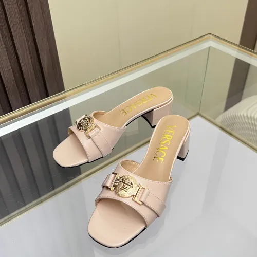 Replica Versace Slippers For Women #1441948 $82.00 USD for Wholesale