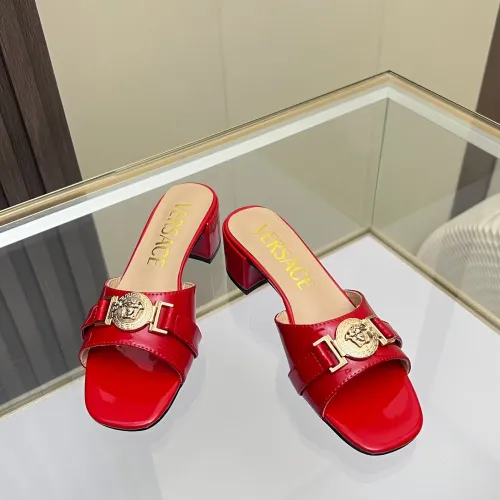 Replica Versace Slippers For Women #1441949 $82.00 USD for Wholesale