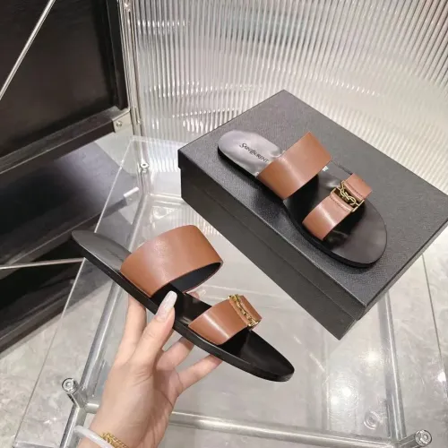 Replica Yves Saint Laurent YSL Slippers For Women #1441972 $98.00 USD for Wholesale