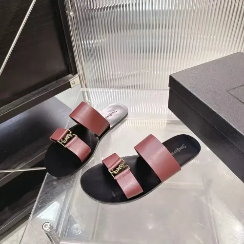 Replica Yves Saint Laurent YSL Slippers For Women #1441974 $98.00 USD for Wholesale