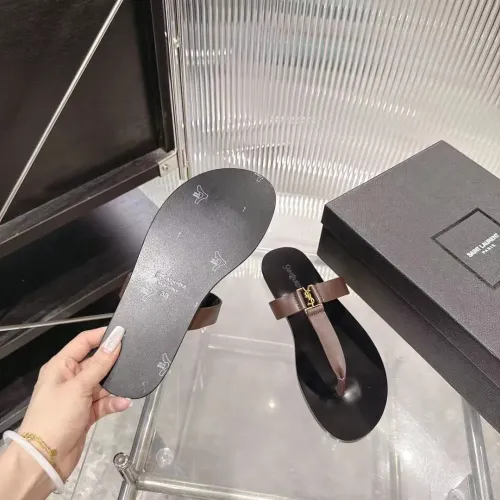 Replica Yves Saint Laurent YSL Slippers For Women #1441978 $98.00 USD for Wholesale