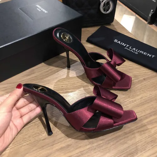 Replica Yves Saint Laurent YSL Slippers For Women #1441985 $108.00 USD for Wholesale