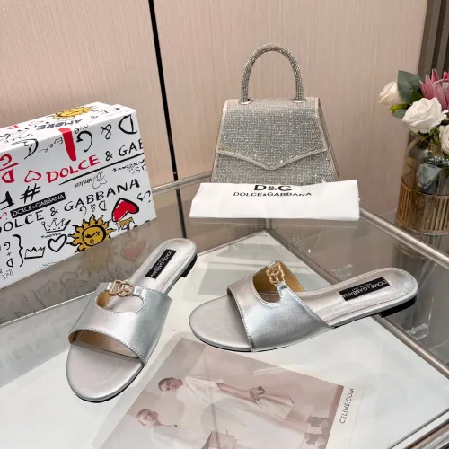 Replica Dolce & Gabbana D&G Slippers For Women #1442000 $82.00 USD for Wholesale