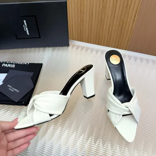Replica Yves Saint Laurent YSL Slippers For Women #1442068 $96.00 USD for Wholesale