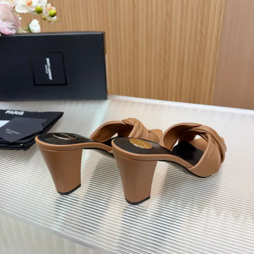 Replica Yves Saint Laurent YSL Slippers For Women #1442069 $96.00 USD for Wholesale