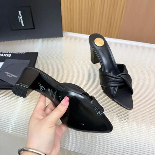 Replica Yves Saint Laurent YSL Slippers For Women #1442072 $96.00 USD for Wholesale