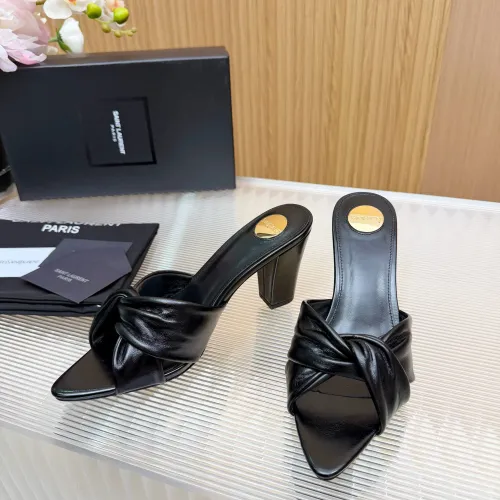 Replica Yves Saint Laurent YSL Slippers For Women #1442073 $96.00 USD for Wholesale