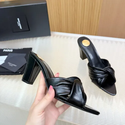 Replica Yves Saint Laurent YSL Slippers For Women #1442073 $96.00 USD for Wholesale