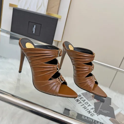 Replica Yves Saint Laurent YSL Slippers For Women #1442074 $115.00 USD for Wholesale