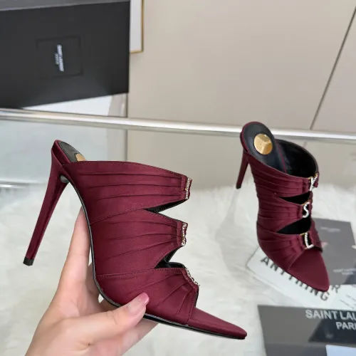 Replica Yves Saint Laurent YSL Slippers For Women #1442080 $115.00 USD for Wholesale