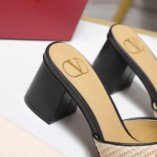 Replica Valentino Slippers For Women #1442091 $105.00 USD for Wholesale