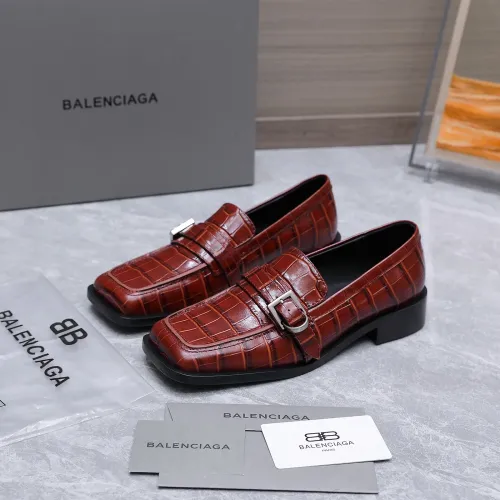 Balenciaga Leather Shoes For Women #1442098