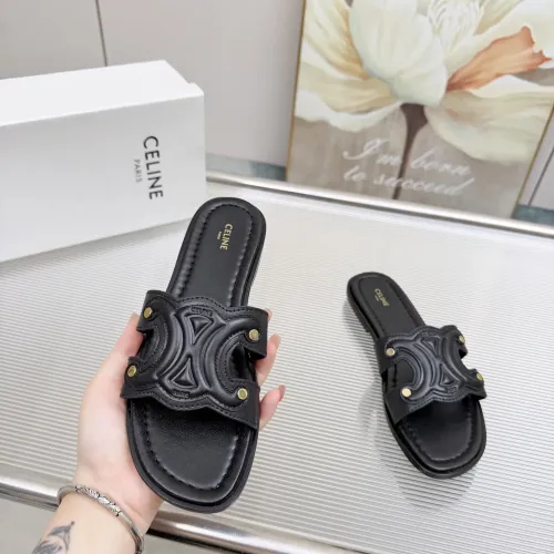 Replica Celine Slippers For Women #1442106 $85.00 USD for Wholesale