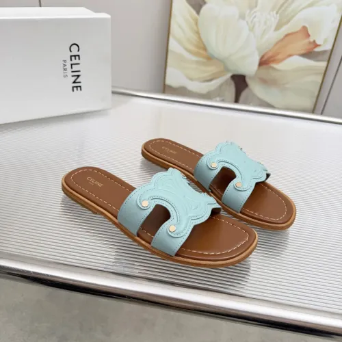 Replica Celine Slippers For Women #1442107 $85.00 USD for Wholesale