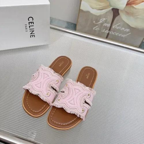 Replica Celine Slippers For Women #1442113 $85.00 USD for Wholesale