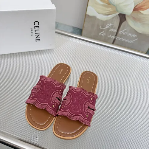 Replica Celine Slippers For Women #1442116 $85.00 USD for Wholesale