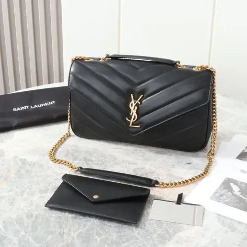 Yves Saint Laurent YSL AAA Quality Shoulder Bags For Women #1442458, $160.00 USD, [ITEM#1442458], Yves Saint Laurent YSL AAA Quality Shoulder Bags