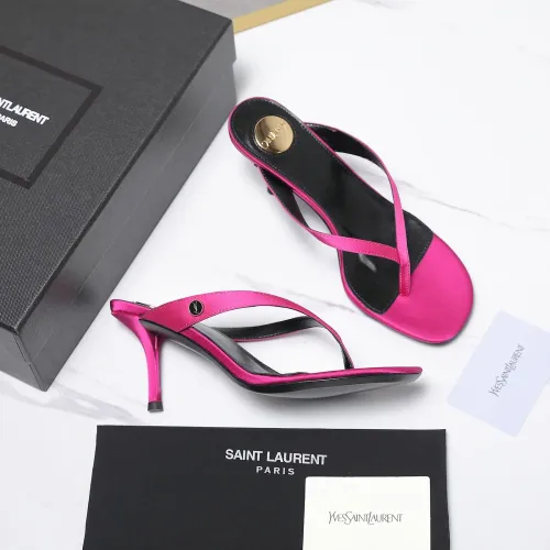 Replica Yves Saint Laurent YSL Slippers For Women #1442702 $112.00 USD for Wholesale