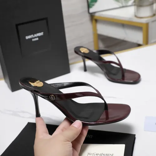 Replica Yves Saint Laurent YSL Slippers For Women #1442707 $112.00 USD for Wholesale