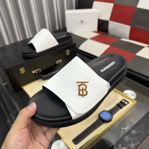 Replica Burberry Slippers For Men #1442817 $72.00 USD for Wholesale