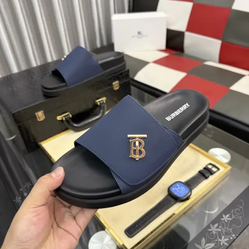 Replica Burberry Slippers For Men #1442820 $72.00 USD for Wholesale