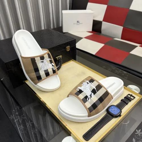 Burberry Slippers For Men #1442841, $60.00 USD, [ITEM#1442841], Burberry Slippers