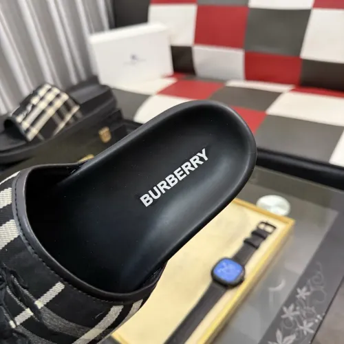 Replica Burberry Slippers For Men #1442844 $60.00 USD for Wholesale