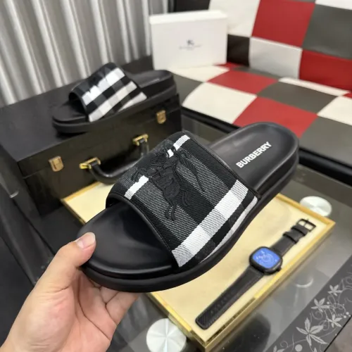 Replica Burberry Slippers For Men #1442846 $60.00 USD for Wholesale