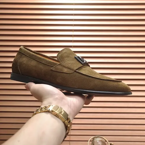 Replica Dolce & Gabbana D&G Leather Shoes For Men #1442848 $98.00 USD for Wholesale