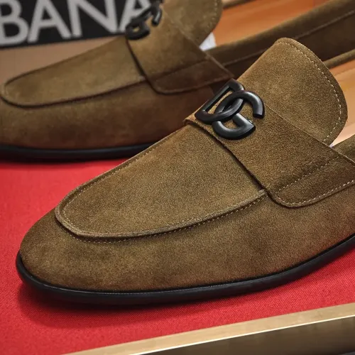 Replica Dolce & Gabbana D&G Leather Shoes For Men #1442848 $98.00 USD for Wholesale