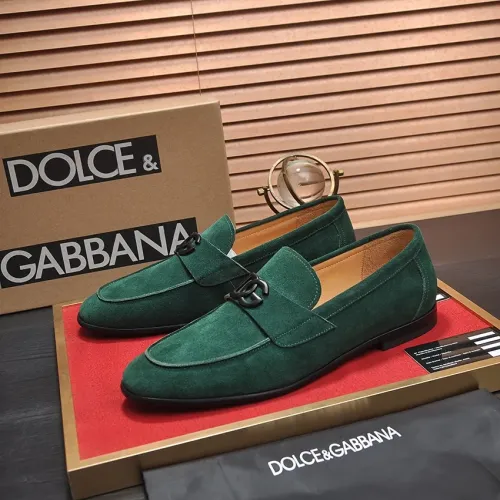 Dolce & Gabbana D&G Leather Shoes For Men #1442851