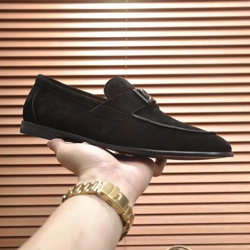 Replica Dolce & Gabbana D&G Leather Shoes For Men #1442852 $98.00 USD for Wholesale