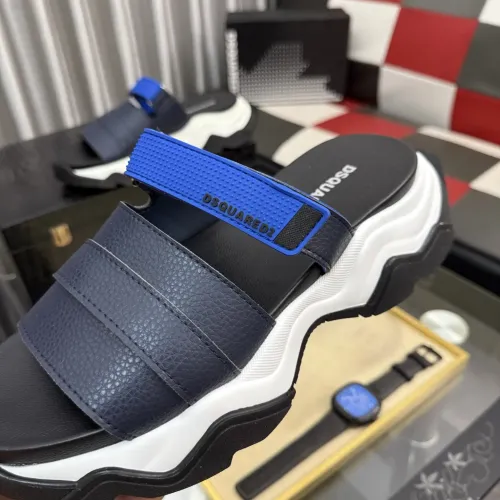 Replica Dsquared Slippers For Men #1442964 $76.00 USD for Wholesale