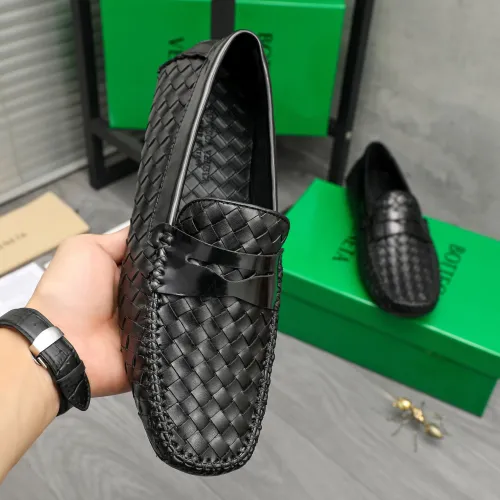 Replica Bottega Veneta BV Leather Shoes For Men #1443007 $80.00 USD for Wholesale