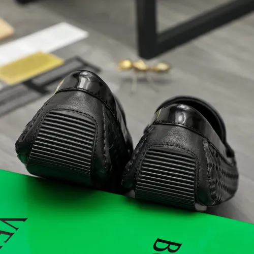 Replica Bottega Veneta BV Leather Shoes For Men #1443007 $80.00 USD for Wholesale