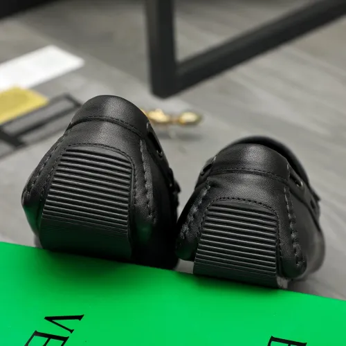Replica Bottega Veneta BV Leather Shoes For Men #1443018 $80.00 USD for Wholesale