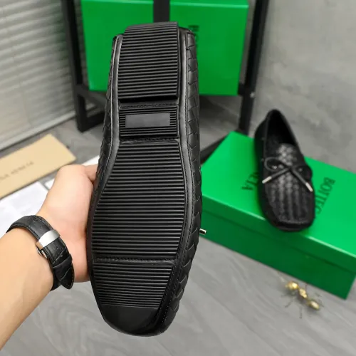 Replica Bottega Veneta BV Leather Shoes For Men #1443020 $80.00 USD for Wholesale