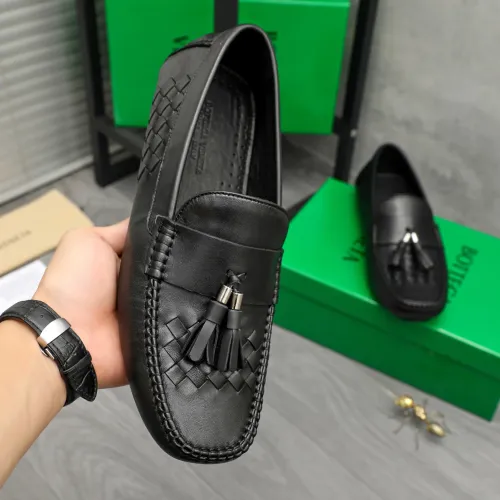 Replica Bottega Veneta BV Leather Shoes For Men #1443021 $80.00 USD for Wholesale