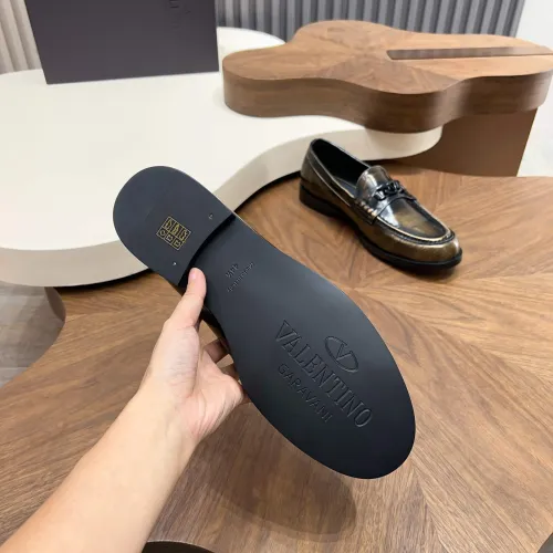 Replica Valentino Leather Shoes For Men #1443239 $132.00 USD for Wholesale