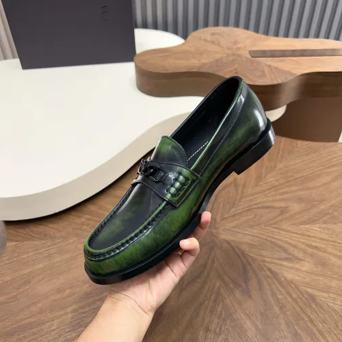 Replica Valentino Leather Shoes For Men #1443240 $132.00 USD for Wholesale